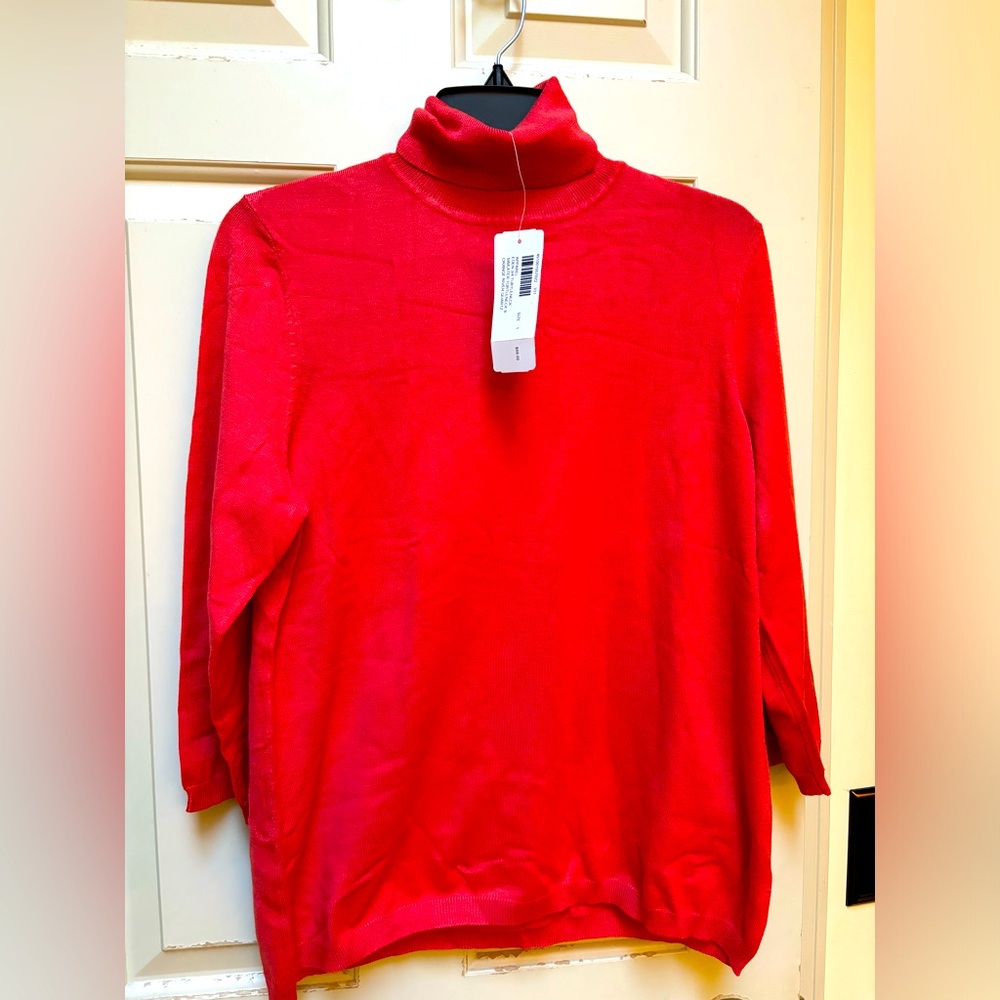 NWT - Women’s Chico’s Turtleneck Sweater Size 1